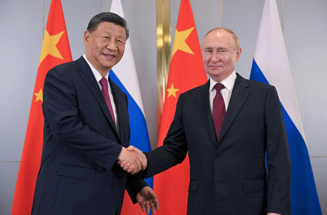 ロシアのプーチン大統領と中国の習近平国家主席は、2024年7月3日にカザフスタンのアスタナで開催された上海協力機構の首脳会議で先に会談した。(ロイター通信によるスプートニク)