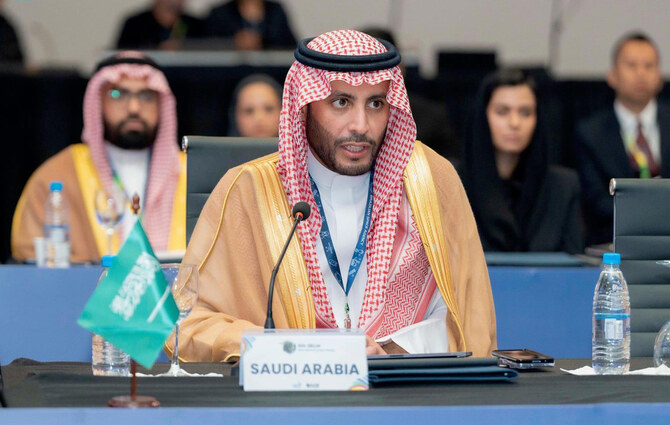 サウジアラビア宇宙庁の副会長兼CEOであるモハメッド・アル=タミミ氏は、持続可能な開発と気候変動の緩和に宇宙技術を活用するという王国の取り組みを強調した。(SPA)