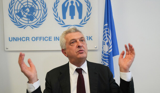 現在、第11代国連難民高等弁務官を務めるイタリア人外交官のフィリッポ・グランディ氏は、2024年9月22日、ニューヨークで開催された国連総会の傍らで行われたインタビューで語った。(AFP)