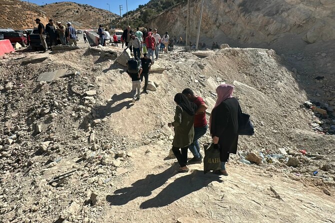 レバノンからの難民の流入は、すでに悲惨な状況にあるシリアの人道危機をさらに悪化させている（ファイル/AFP）