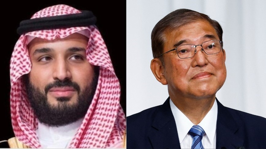 石破首相は、エネルギー分野以外でも、クリーンエネルギー、先端技術、エンターテイメントなど、日本とサウジアラビアが協力関係を拡大していきたいと述べた。(AFP/SPA)