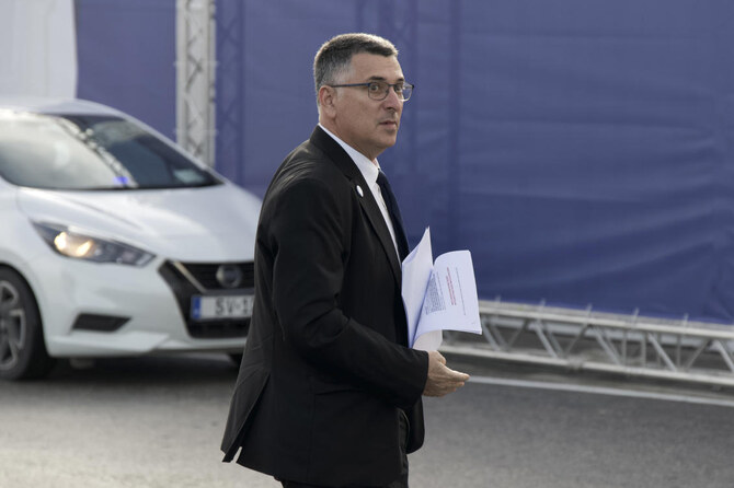 イスラエルのギドン・サール外相。(AP)