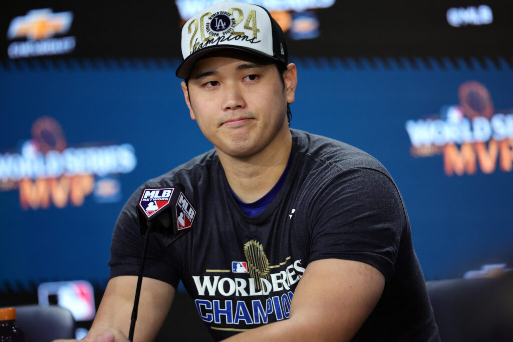 大谷は2月、日本のバスケットボール選手、田中真美子と結婚したことを発表し、ファンを驚かせた。(AFP）。