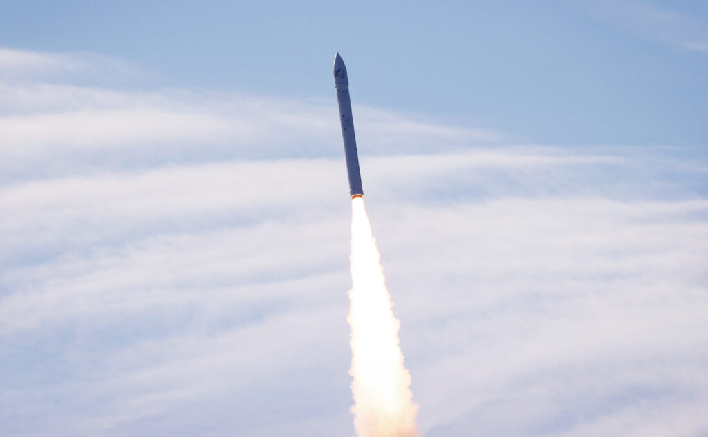 同社はキヤノン電子、IHIエアロスペース(群馬県富岡市)などの共同出資で2018年に設立。(AFP)