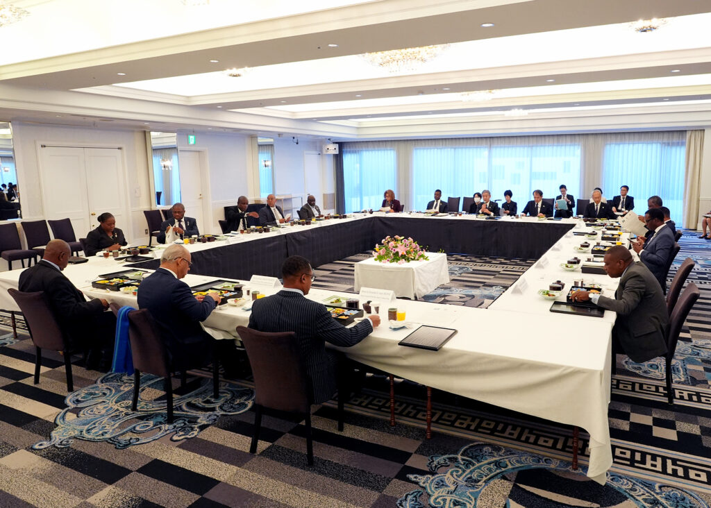 外相会合は8回目で、日本での開催は2014年以来で10年ぶり。 (MOFA)