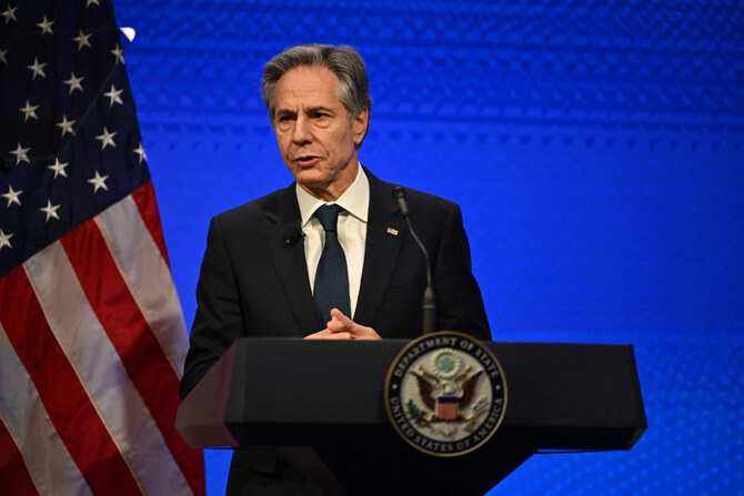 アントニー・ブリンケン米国務長官。(AFP)