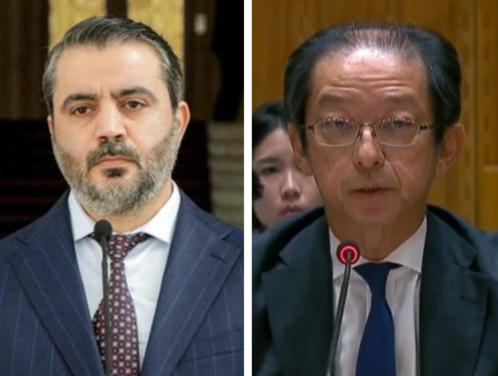 安藤氏は、シリア人が自国の将来を決める必要性を強調した。