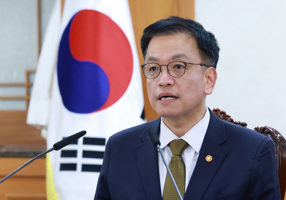 韓国のチェ・サンモク財務副大臣（AFP/ファイル）