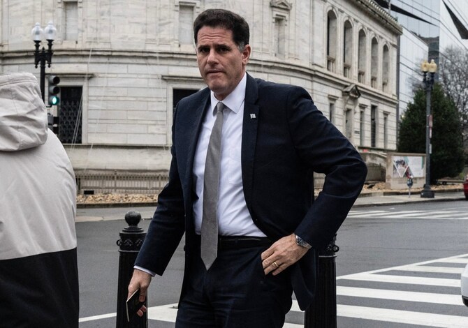 イスラエルのロン・デルメル戦略相(AFP=時事)