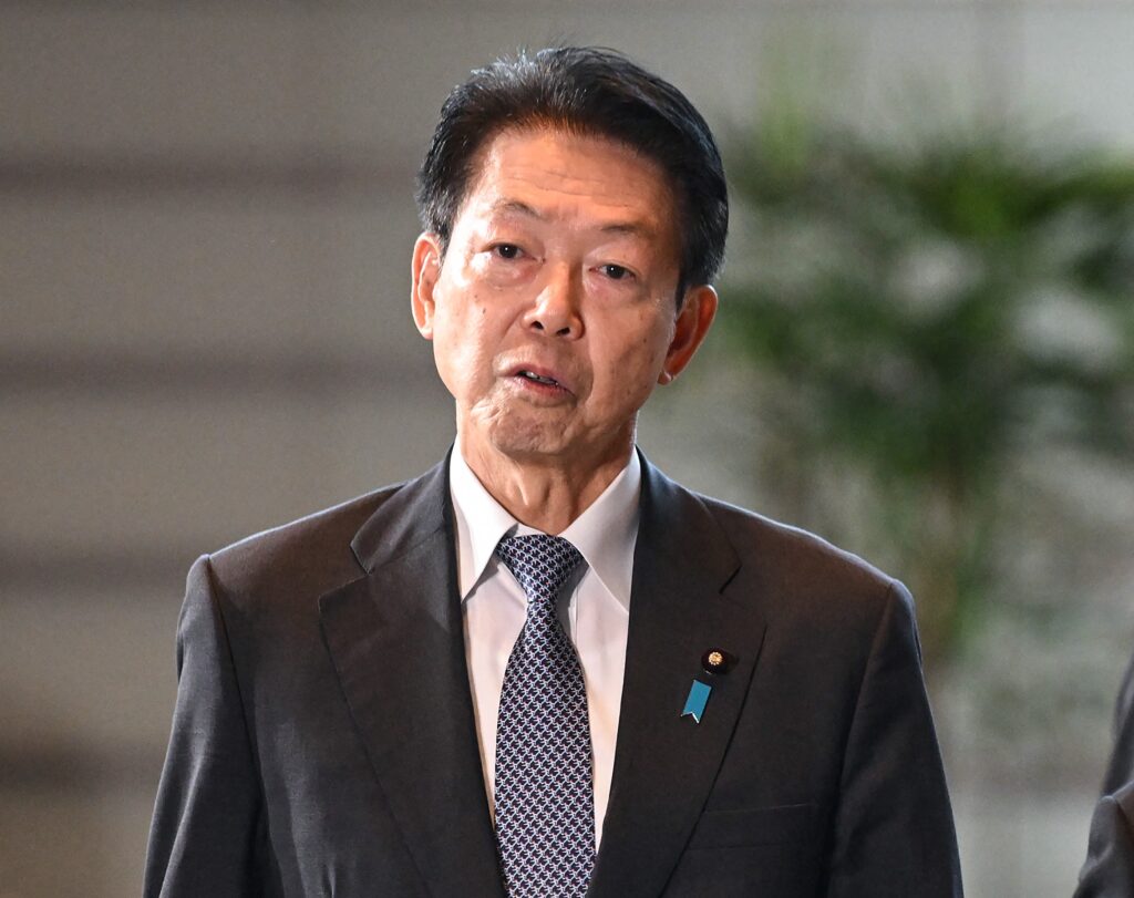 武藤容治経済産業相は、3月12日までに訪米することを目指している。 (AFP)