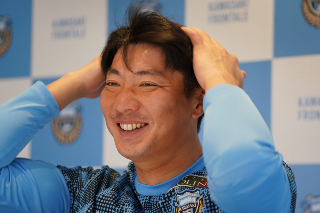 プロ17年目の34歳は、川崎フロンターレのアジアチャンピオンズリーグ、セントラルコースト・マリナーズ(オーストラリア)とのホームゲームで先発するまでは、わずか24試合の出場にとどまっていた。(AFP)