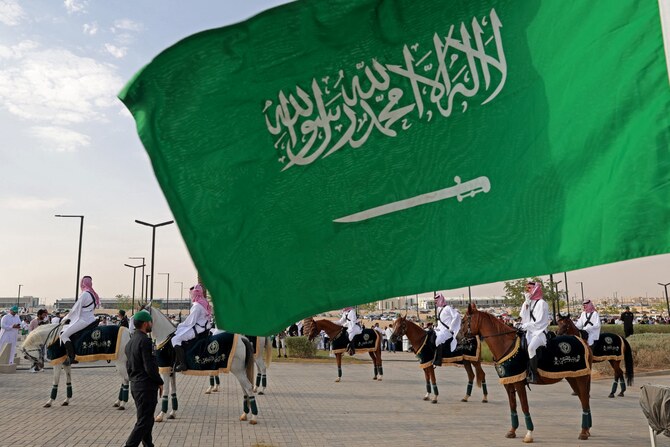 サウジアラビアは2月22日を第1次サウード王国建国記念日とした。(ファイル:AFP)