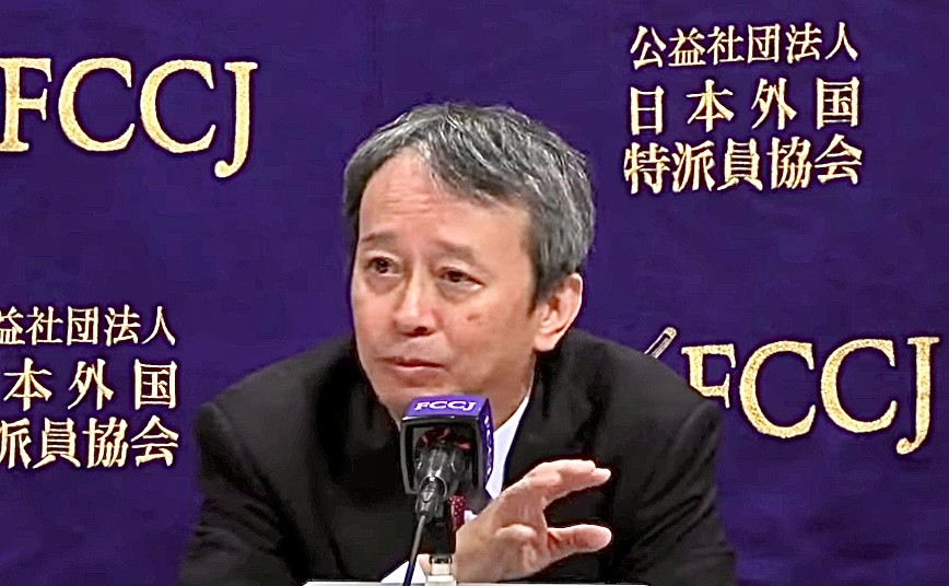 田中浩一郎氏、慶應義塾大学教授、中東専門家。（ANJ）