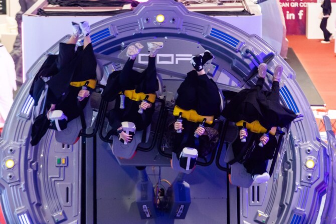 SEA Expo 2025が5月20日から22日までリヤドのロシュン・フロントで開催され、世界のトップ・エンターテインメント・ブランドとアミューズメント・ブランドが一堂に会し、この分野における最新の進歩を披露する。(提供)