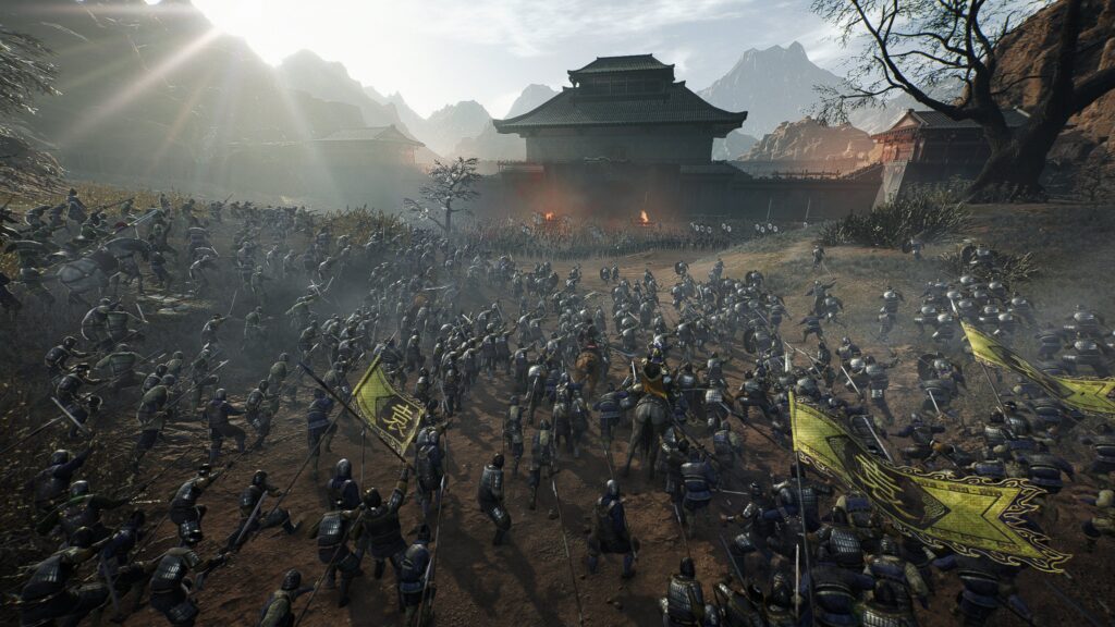 このゲームは、ストーリーテリング、ゲームプレイの仕組み、視覚効果において、コーエーテクモゲームスの有名フランチャイズの新たな方向性を示している。(提供)