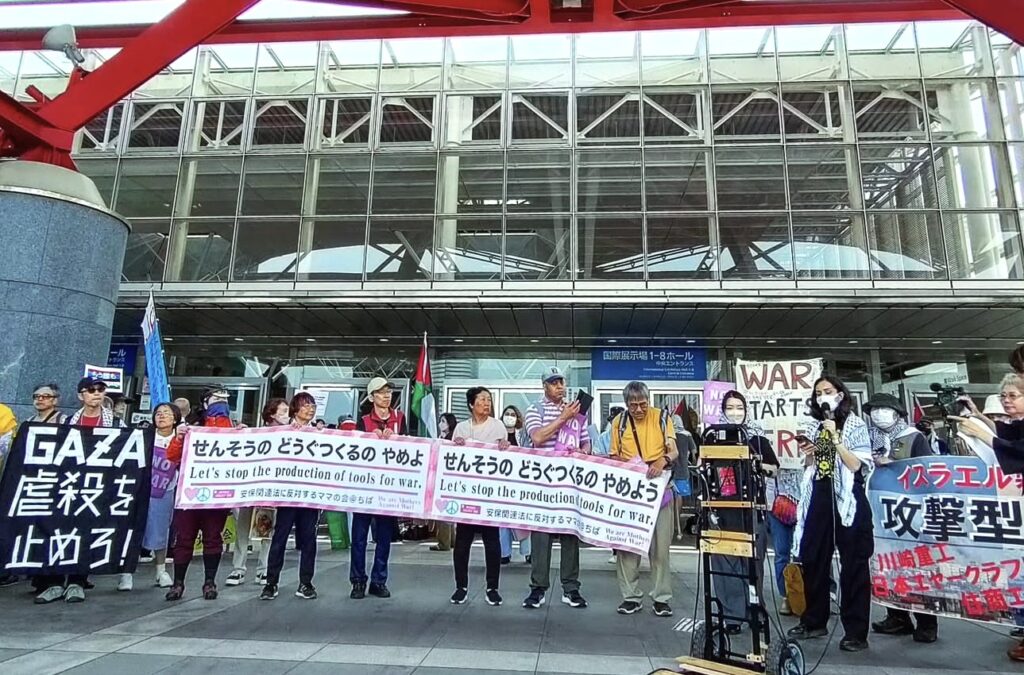 日本は近年、武器市場に参入しており、政府や企業がこの分野での事業を拡大している。(提供)