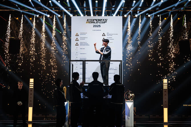 Gen.G Esports は、週末に開催された Eスポーツ・ワールドカップ 2025 で「リーグ・オブ・レジェンド」のタイトルを獲得し、国際舞台での支配力を維持した。(X/@EWC_EN)