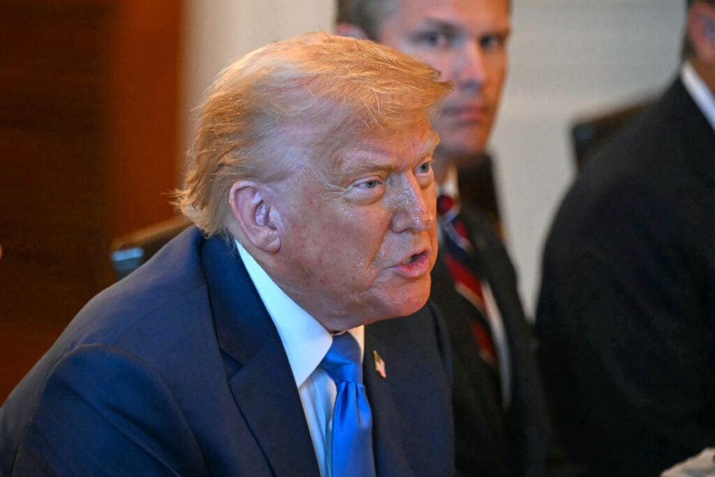 「イスラエルによる非人道的な行為を容認するトランプ氏の姿勢は、この賞の精神に反しているのではないか」と社説は指摘している。(AFP)