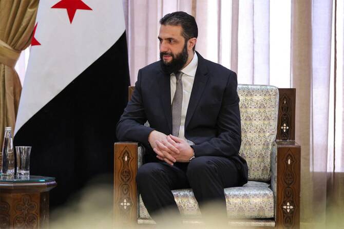 シャラア氏は1967年以来、シリア大統領として初めて議会で演説する。(ファイル/AFP)